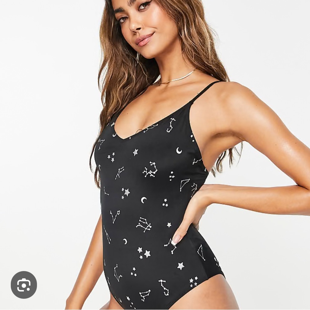 Monki One-Piece Swimsuit or Bodysuit 🪐 Astrology // XL